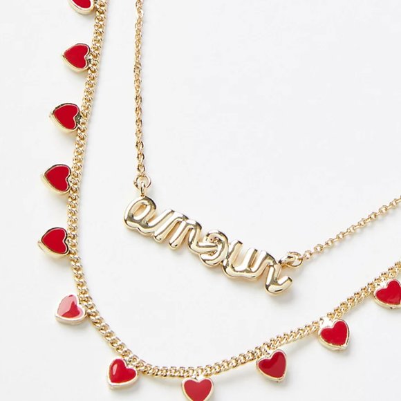LOFT Amour Layered necklace, NWT - Picture 1 of 3